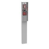 U5949-O-5T9-CDOT - 5 Term RNGLS Plain Top LVR Byps 1 MN BRKR Prov 5TH Term 9 Oclock Pos SGL Ped Dir Bury W-1-200 Amp MN T-Fuse Pullout CO Dot